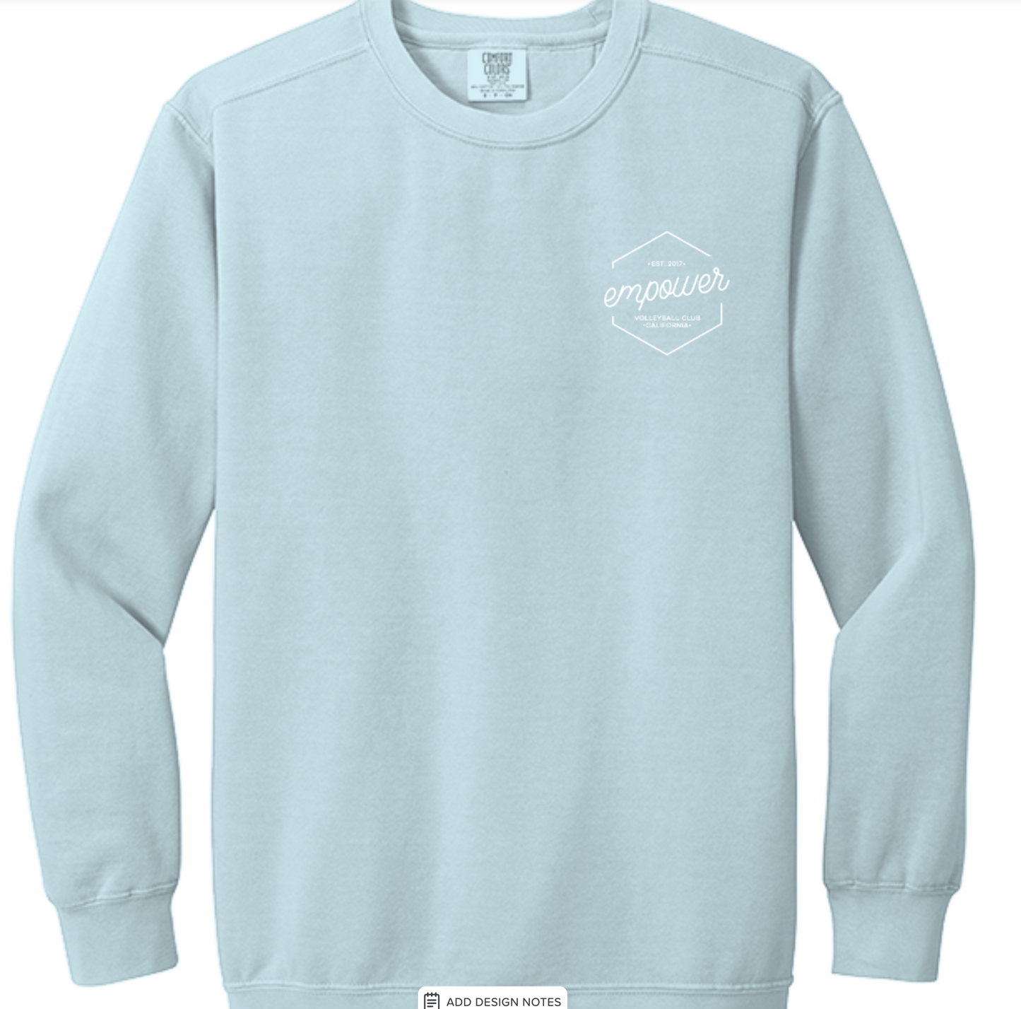 Light Blue Comfort Color Pullover