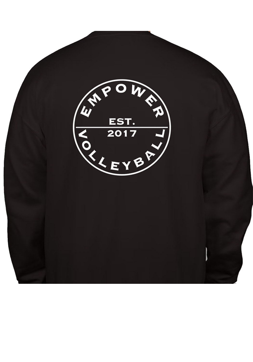 Empower Est. 2017 Black Crewneck Sweatshirt