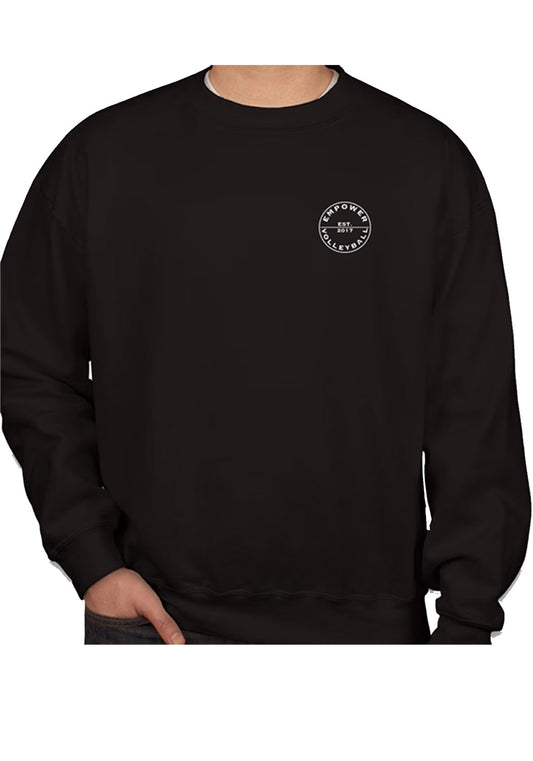 Empower Est. 2017 Black Crewneck Sweatshirt